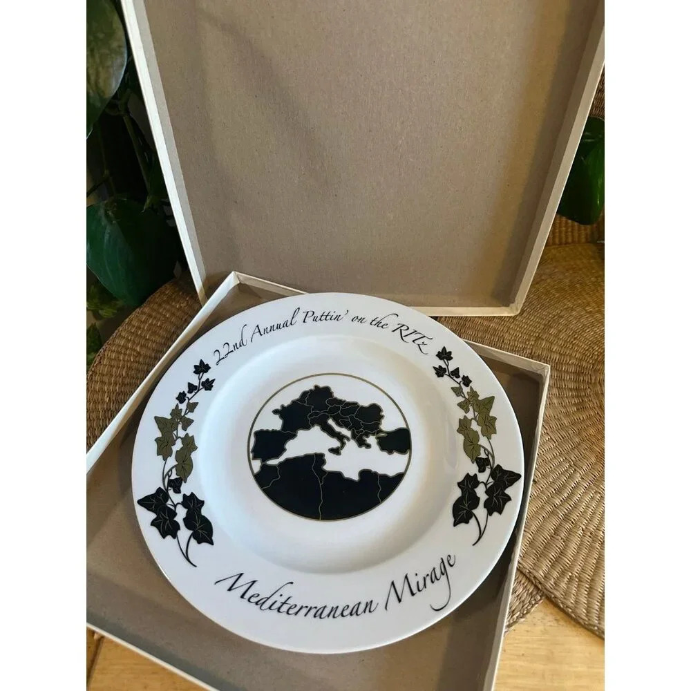RITz Mediterranean College collectible plate